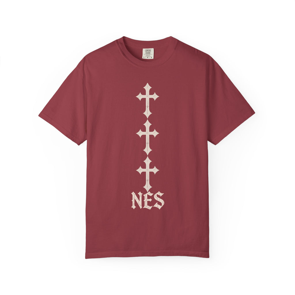 Three Crosses Tee