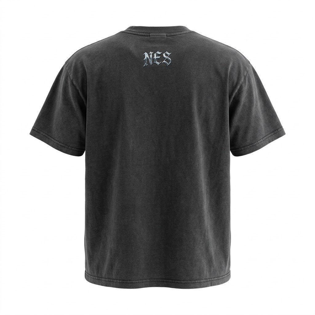 Thorn Crown Tee back - small chrome NES
